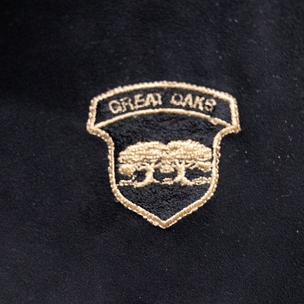 Zero Restriction Microsuede Bomber Jacket Xxl Bla… - image 2